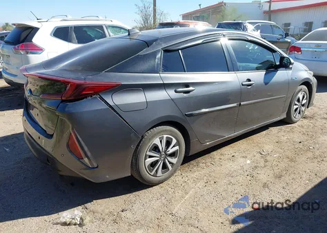 2018 Toyota Prius Prime Advanced from USA, damaged, VIN JTDKARFPXJ3074749